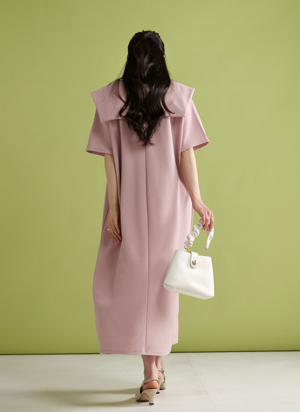 リンクルビッグカラーワンピース | 詳細画像8