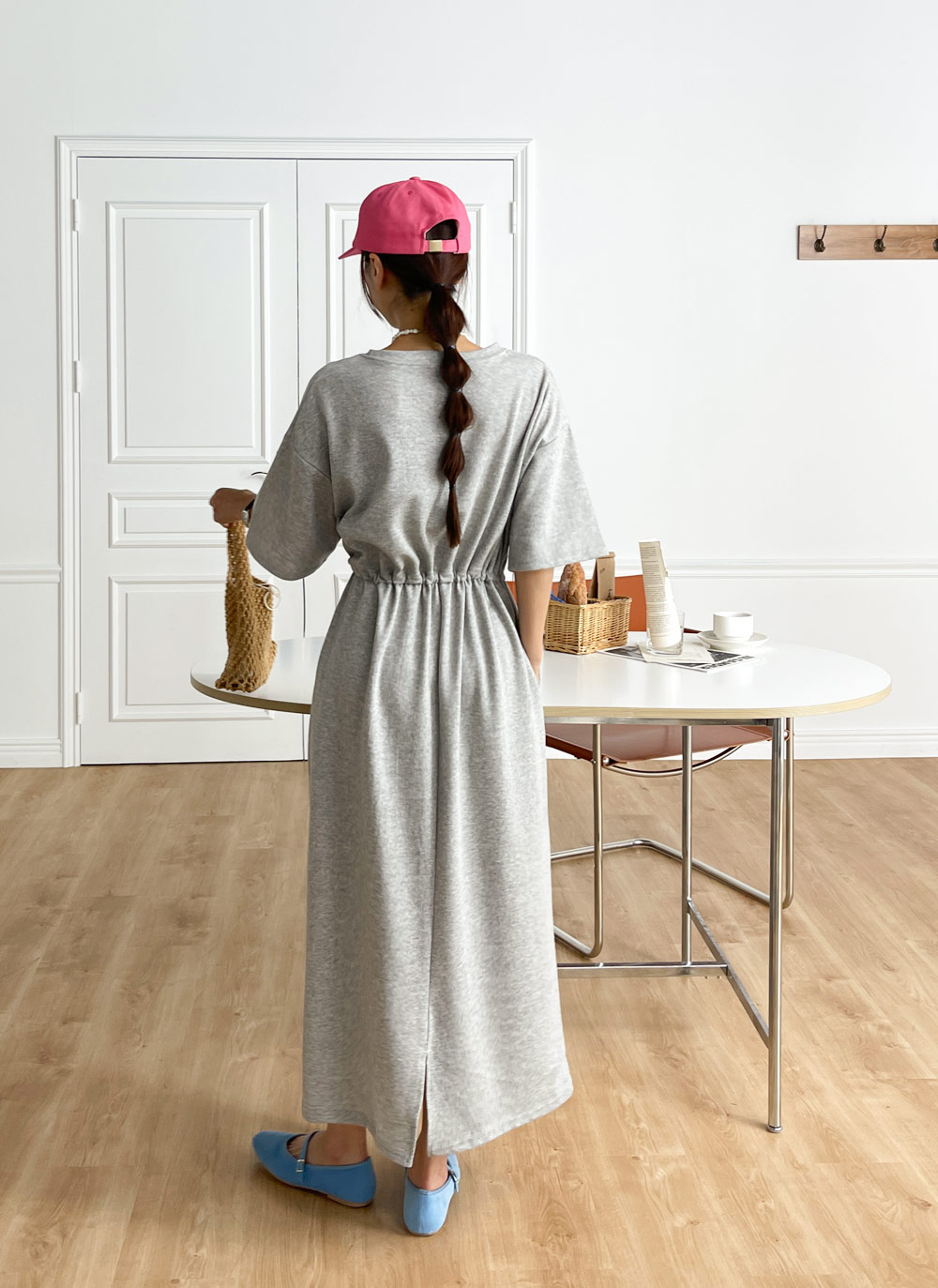 ドローコードTシャツワンピース | 詳細画像3