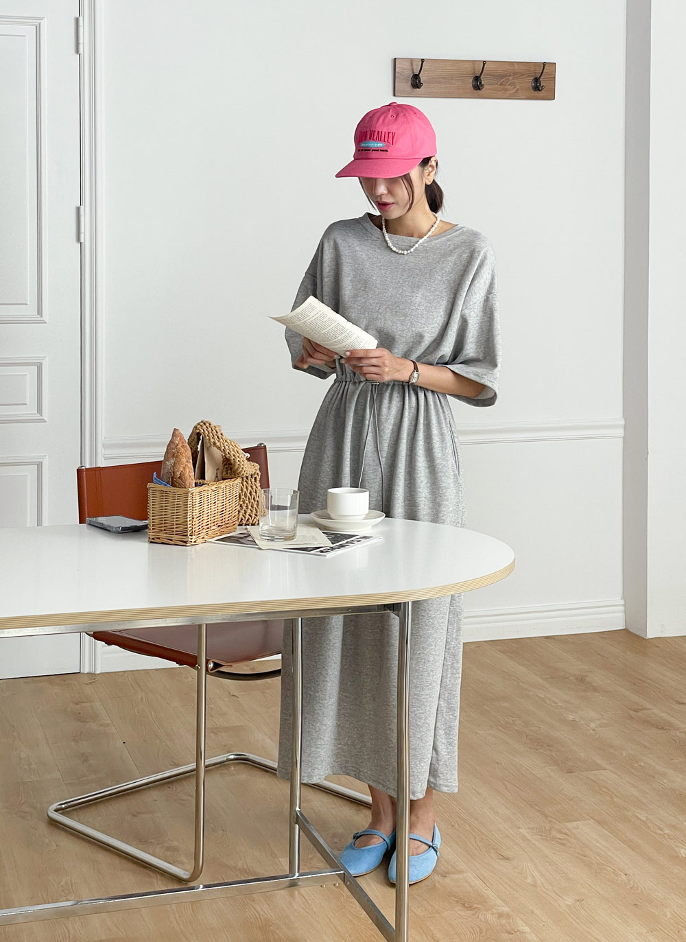 ドローコードTシャツワンピース | 詳細画像4