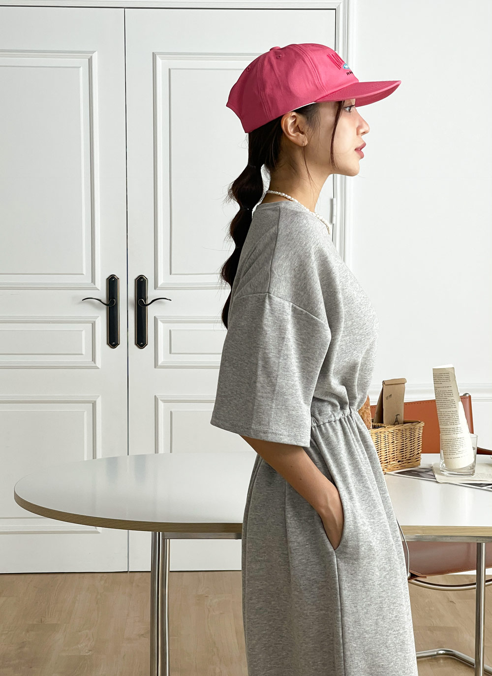 ドローコードTシャツワンピース | 詳細画像14