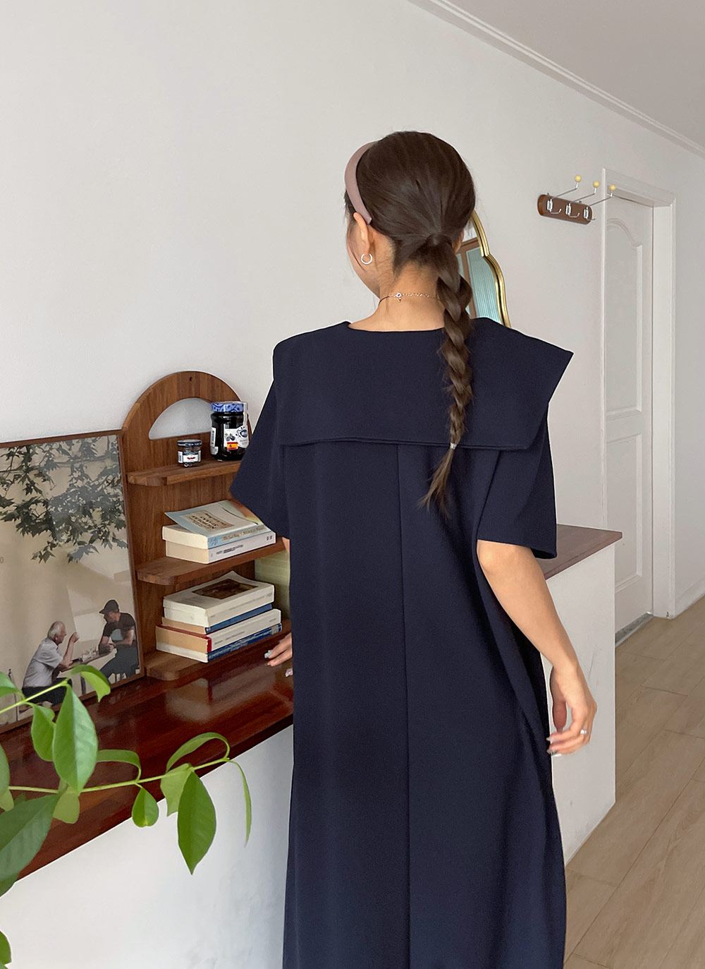 ビッグカラーリンクルワンピース | 詳細画像5