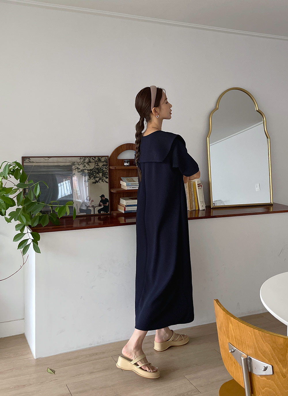 ビッグカラーリンクルワンピース | 詳細画像6