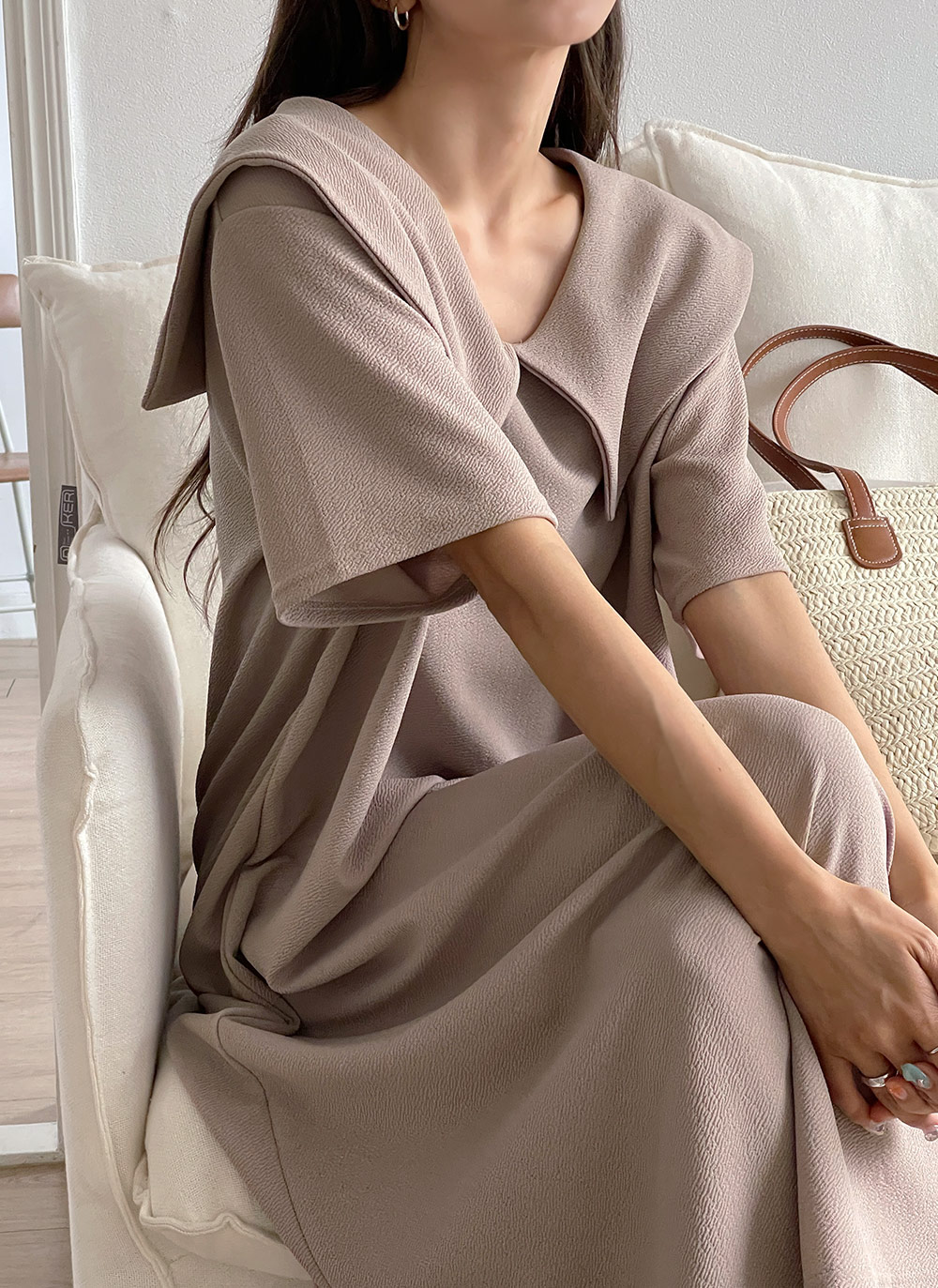 ビッグカラーリンクルワンピース | 詳細画像11