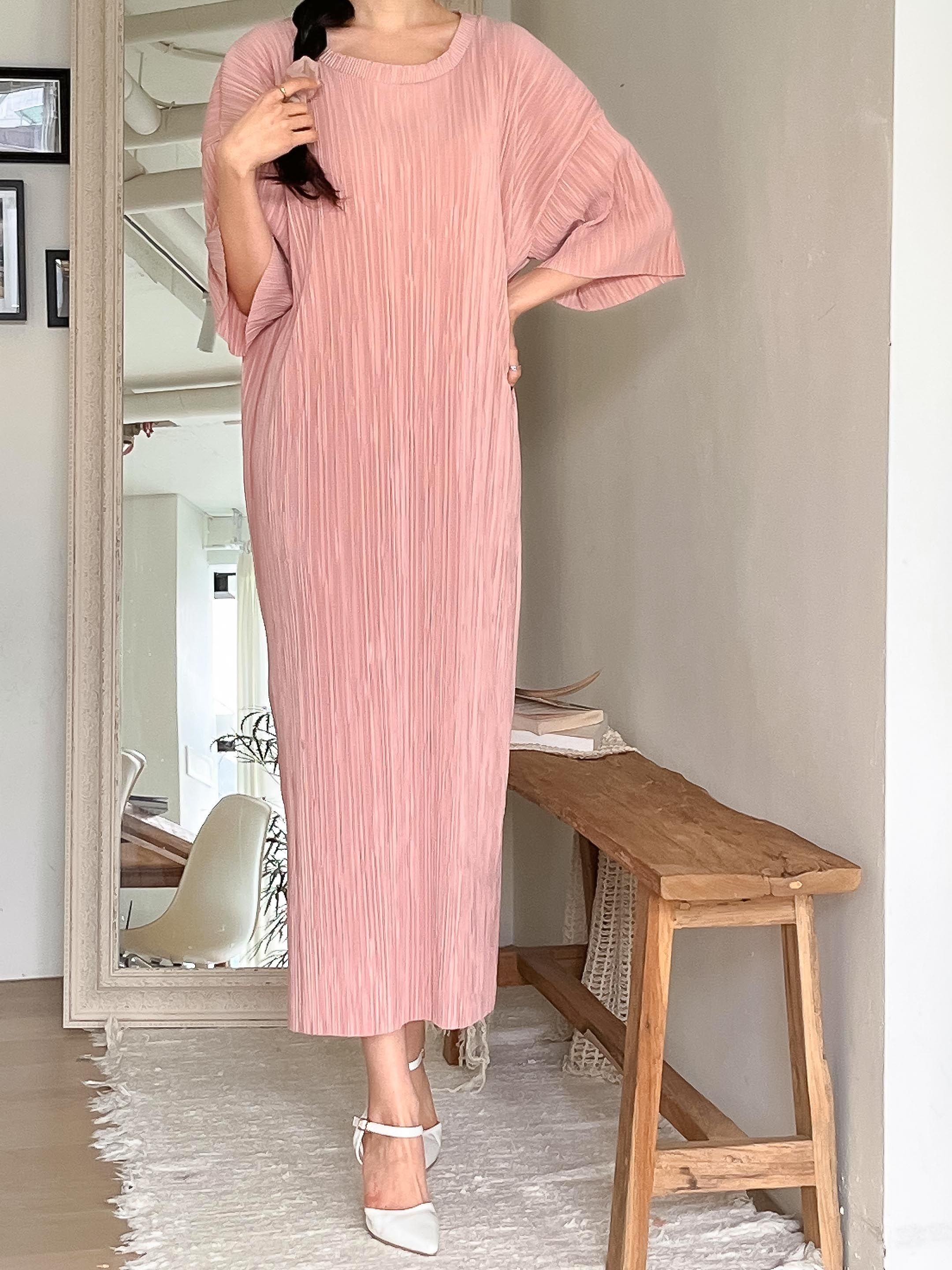 プリーツスリットワンピース | 詳細画像7