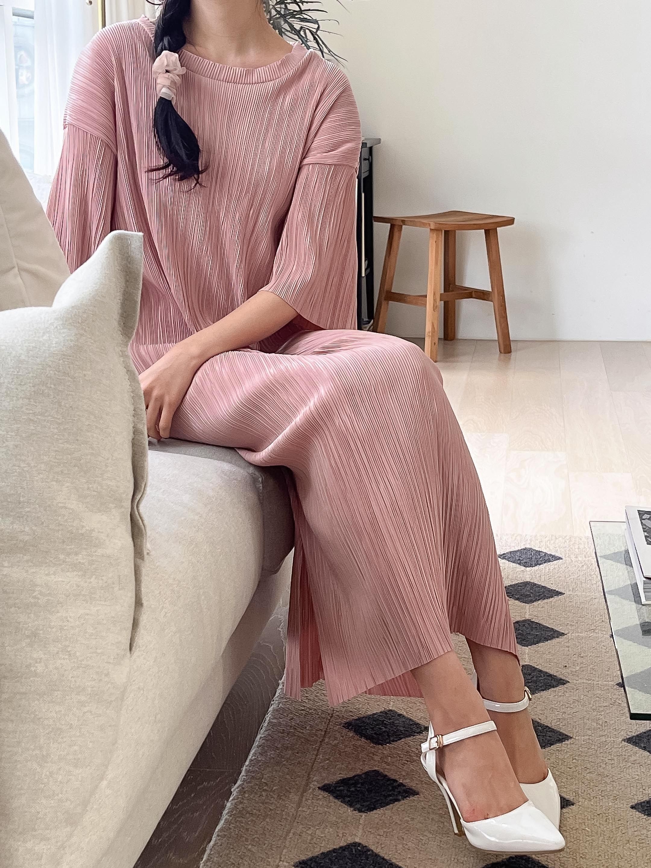 プリーツスリットワンピース | 詳細画像10