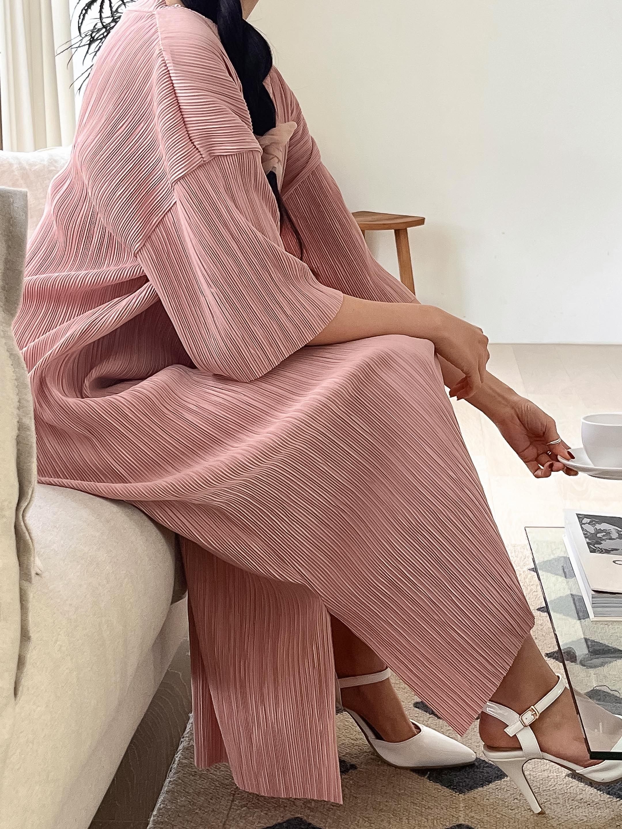 プリーツスリットワンピース | 詳細画像11