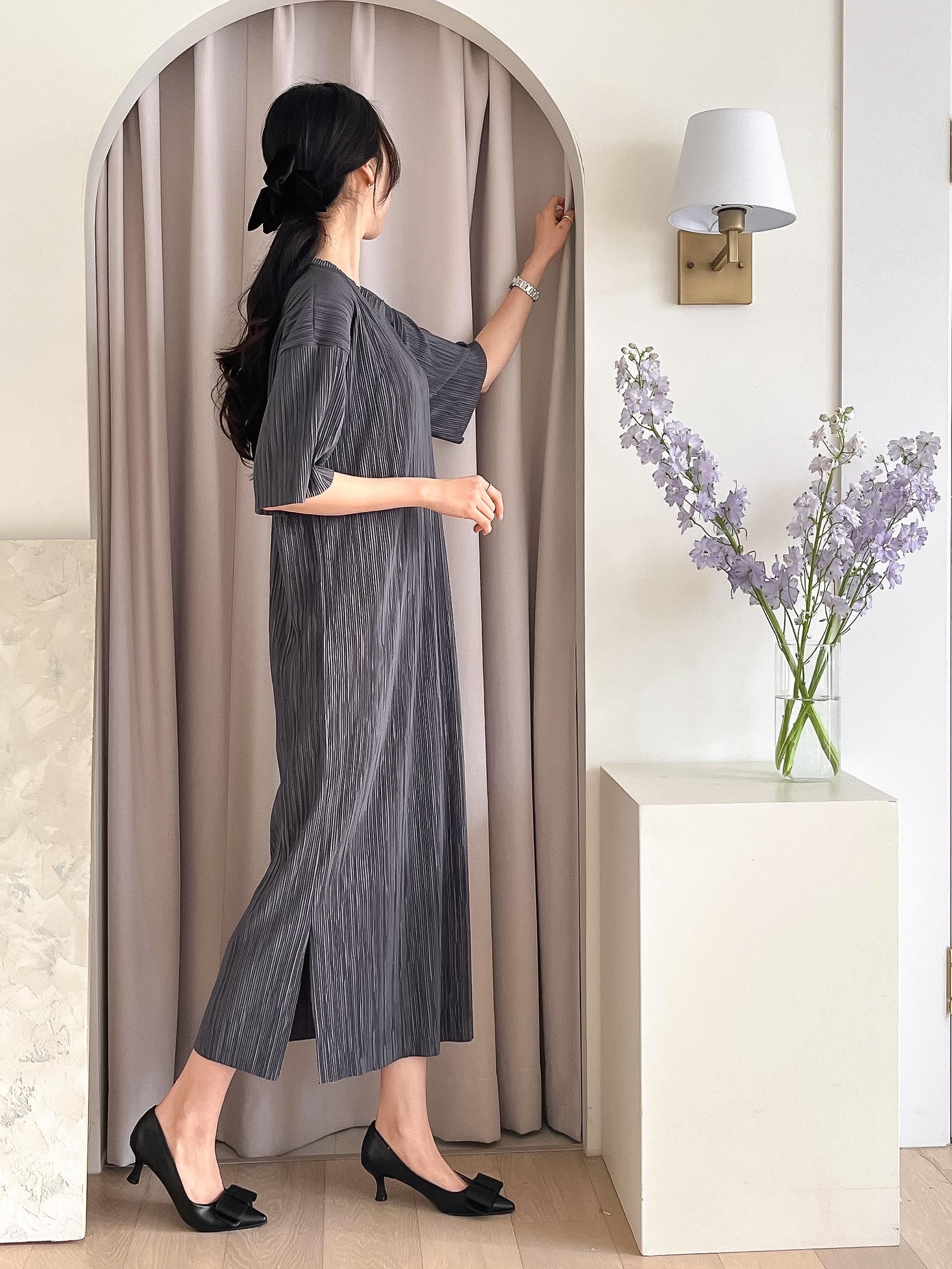 プリーツスリットワンピース | 詳細画像13