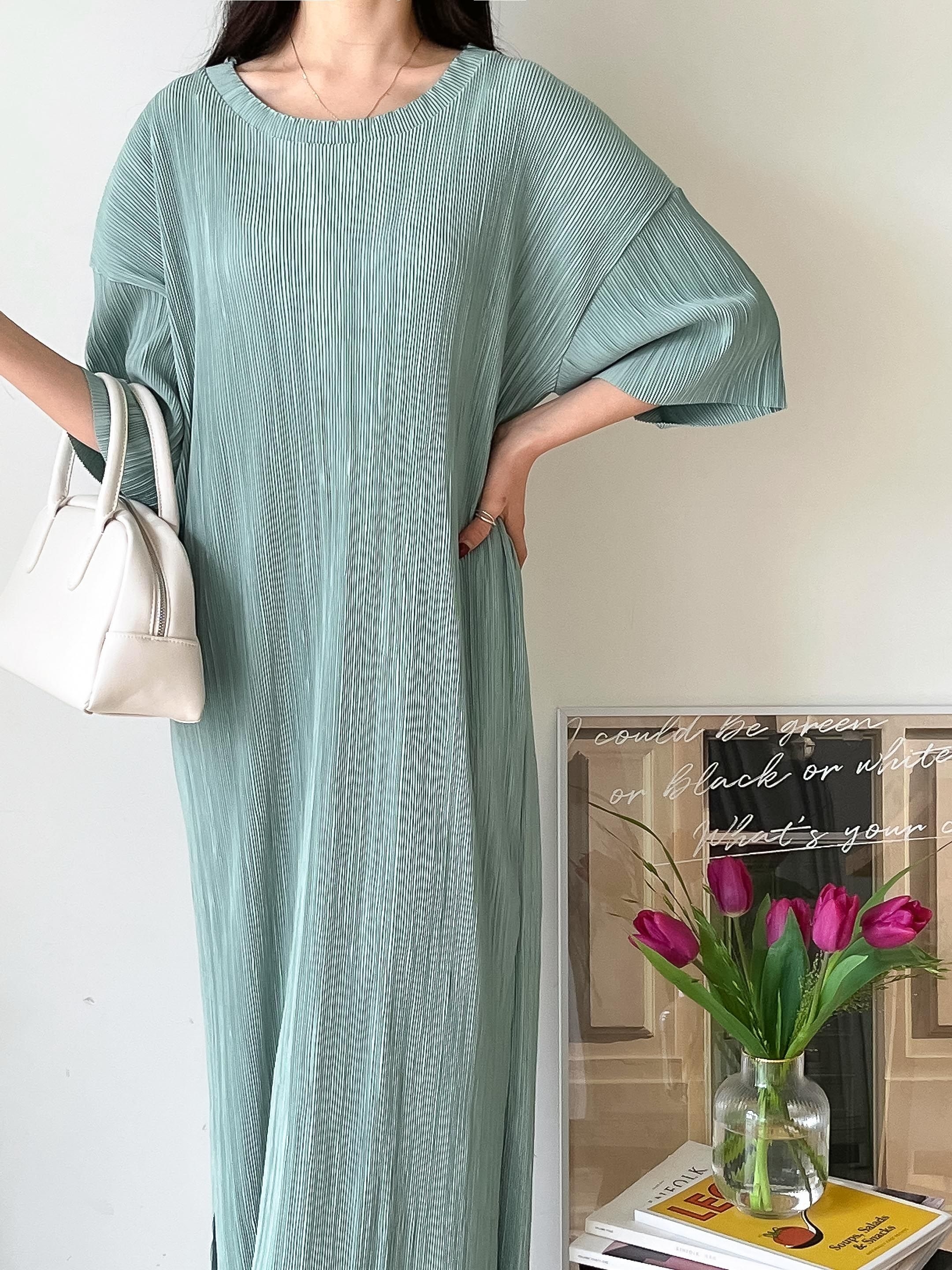 プリーツスリットワンピース | 詳細画像16