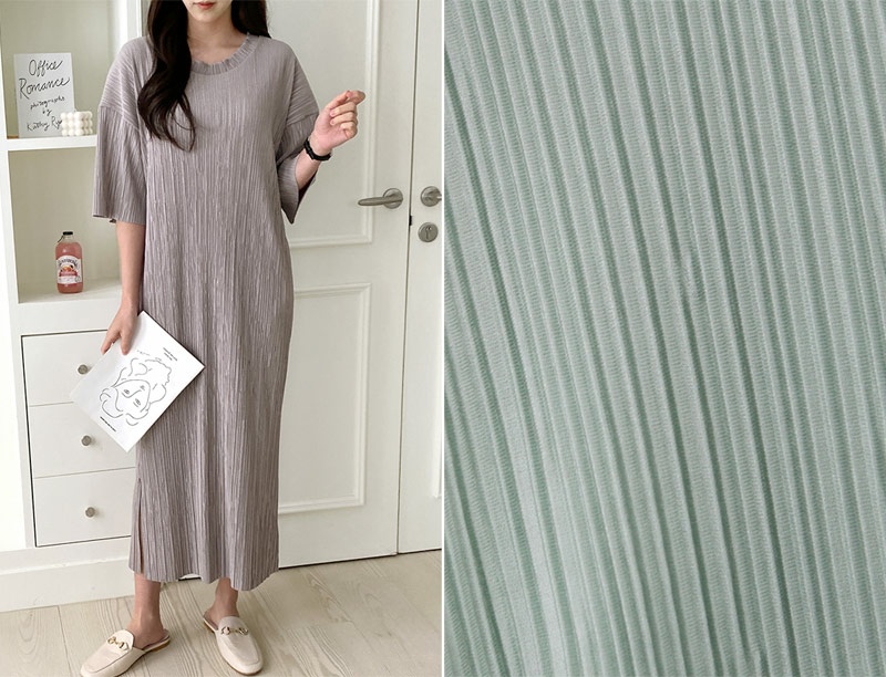 プリーツスリットワンピース | 詳細画像47