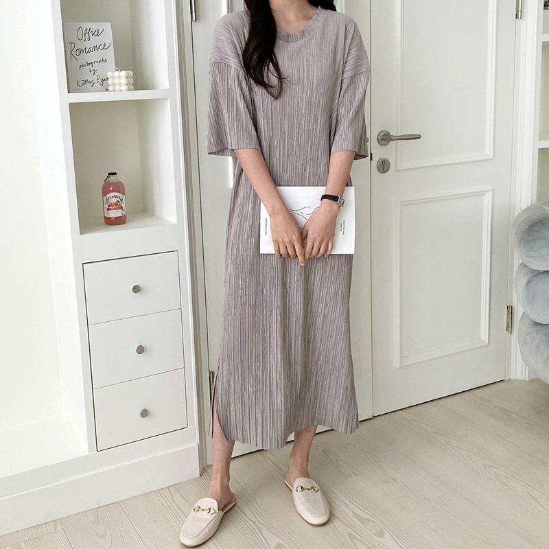 プリーツスリットワンピース | 詳細画像45