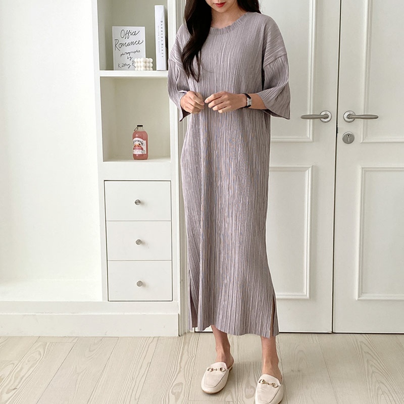 プリーツスリットワンピース | 詳細画像42