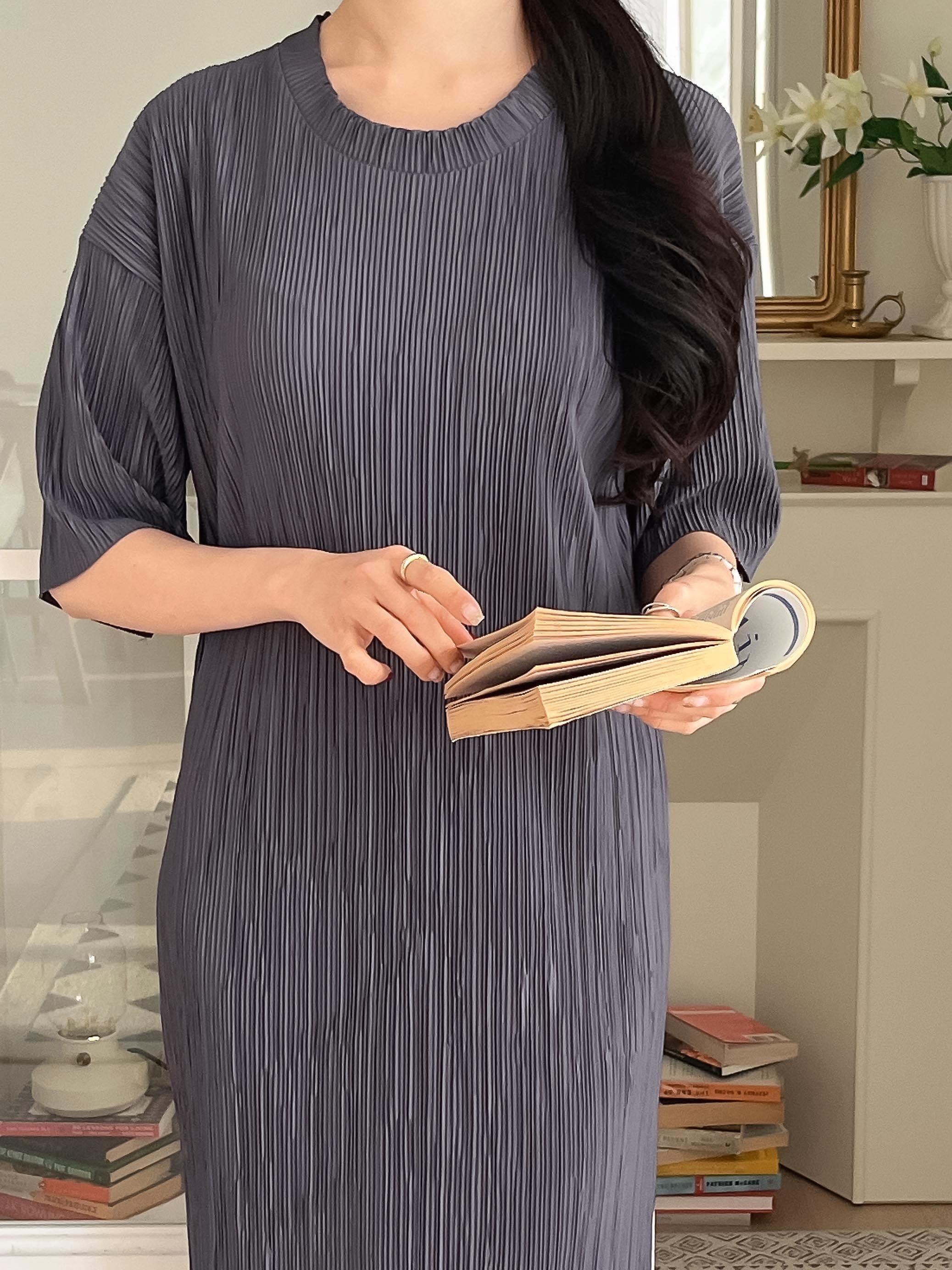 プリーツスリットワンピース | 詳細画像41