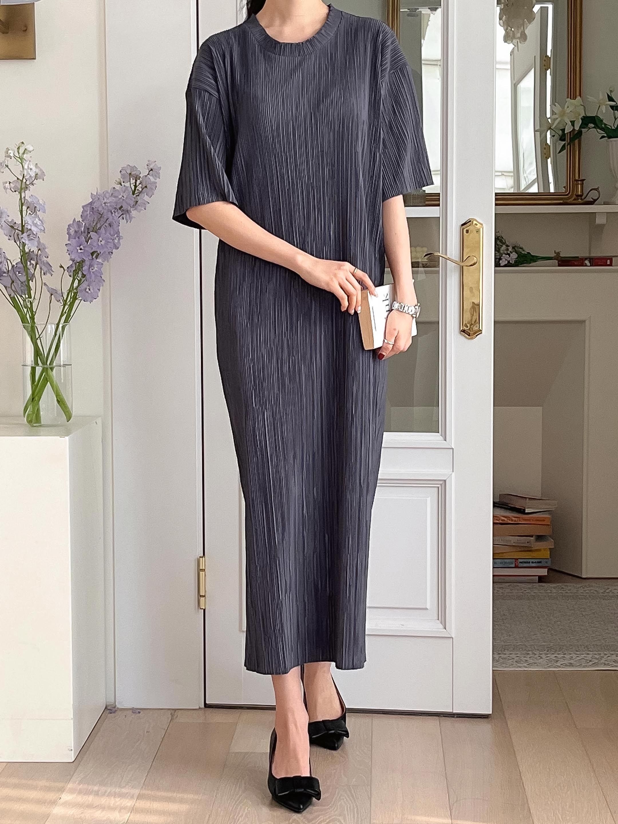 プリーツスリットワンピース | 詳細画像39