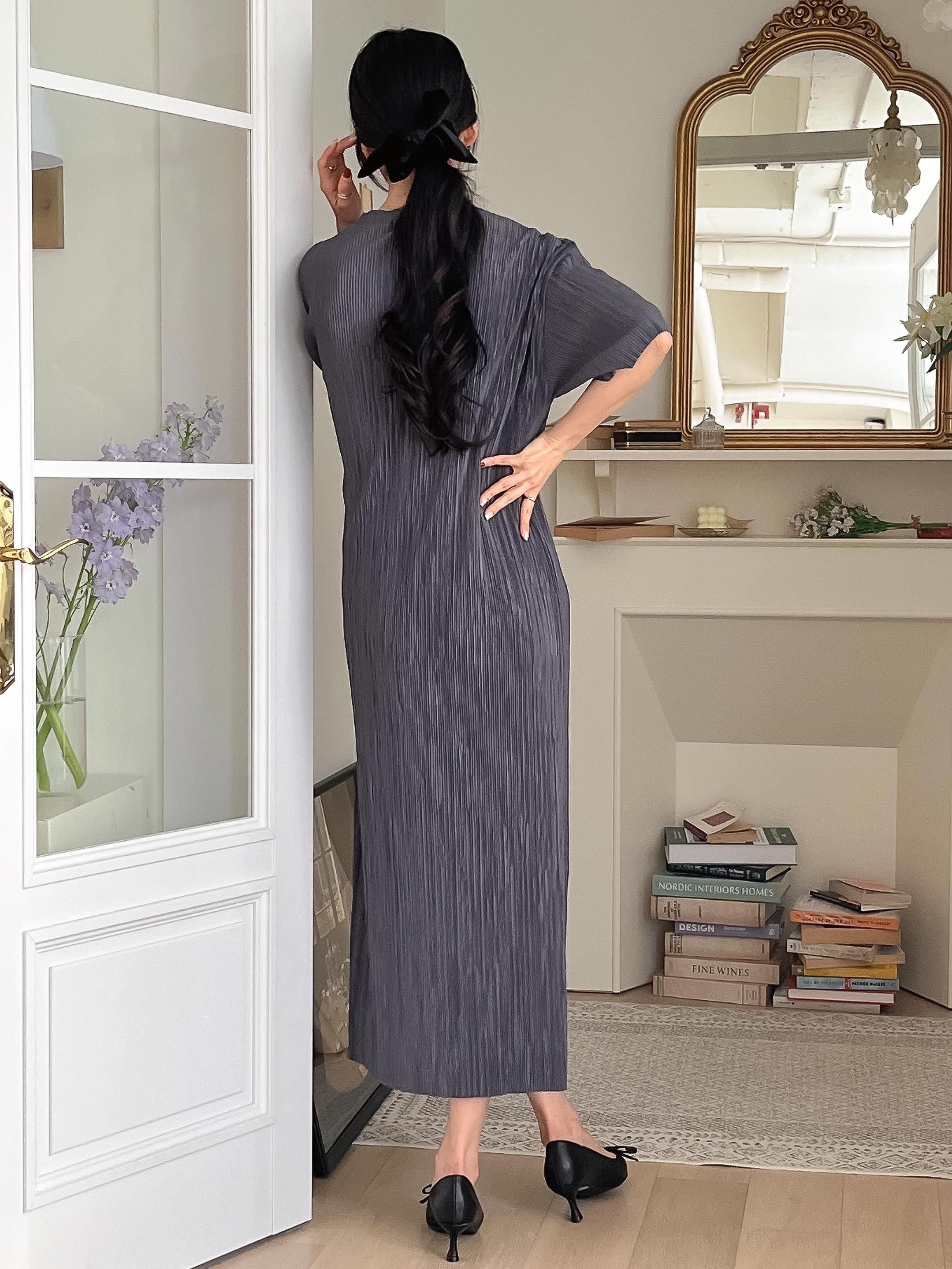 プリーツスリットワンピース | 詳細画像36