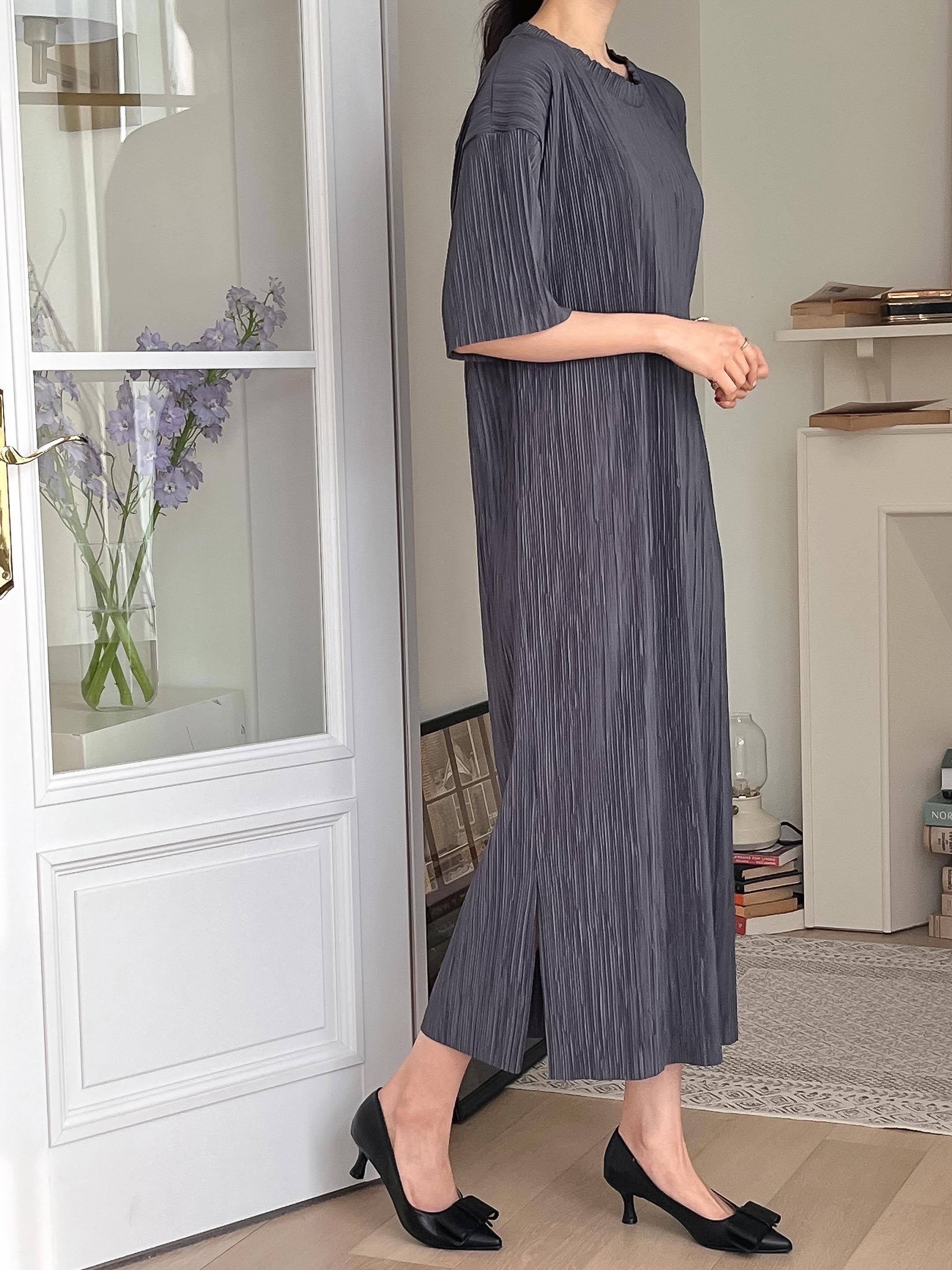 プリーツスリットワンピース | 詳細画像35