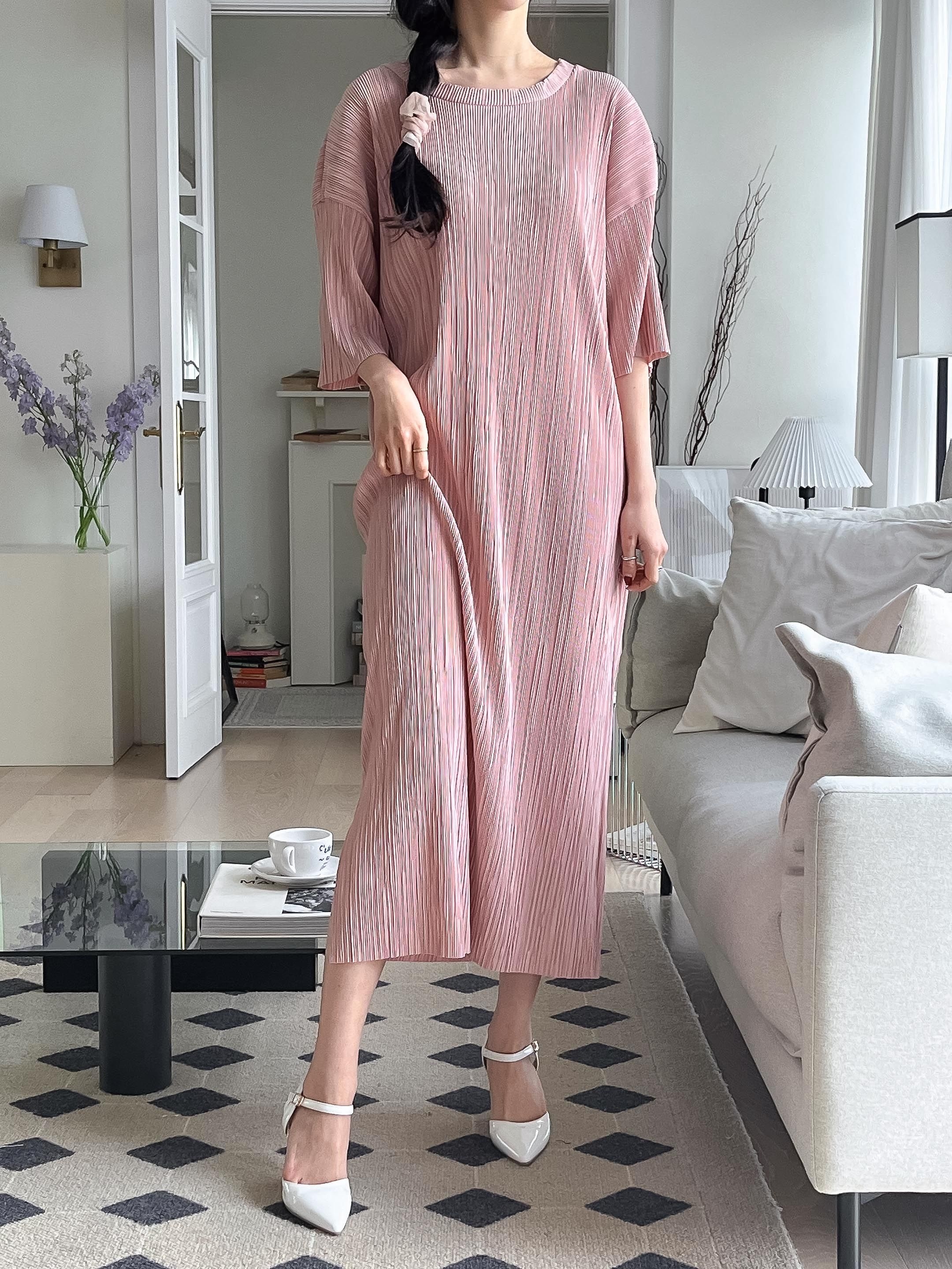 プリーツスリットワンピース | 詳細画像34