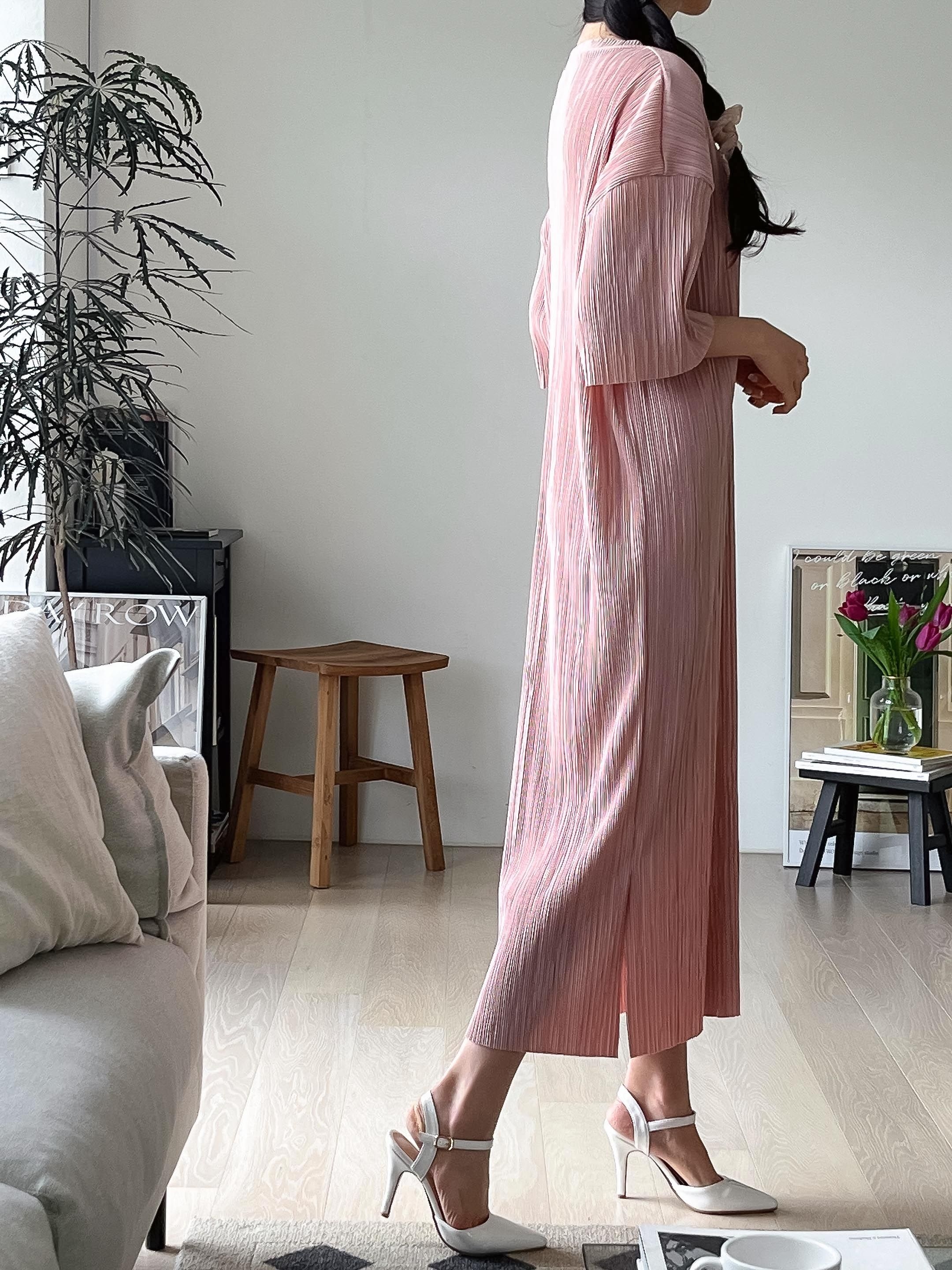 プリーツスリットワンピース | 詳細画像31