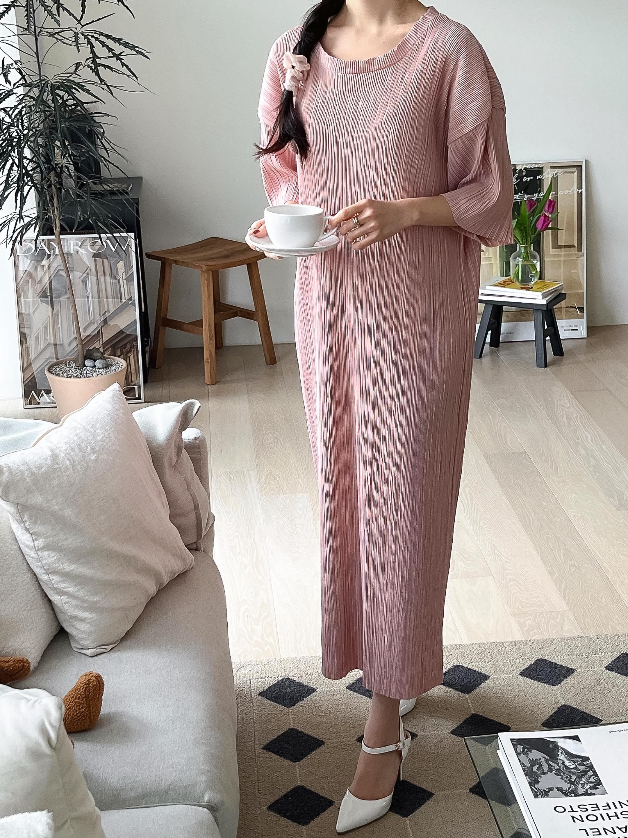 プリーツスリットワンピース | 詳細画像30