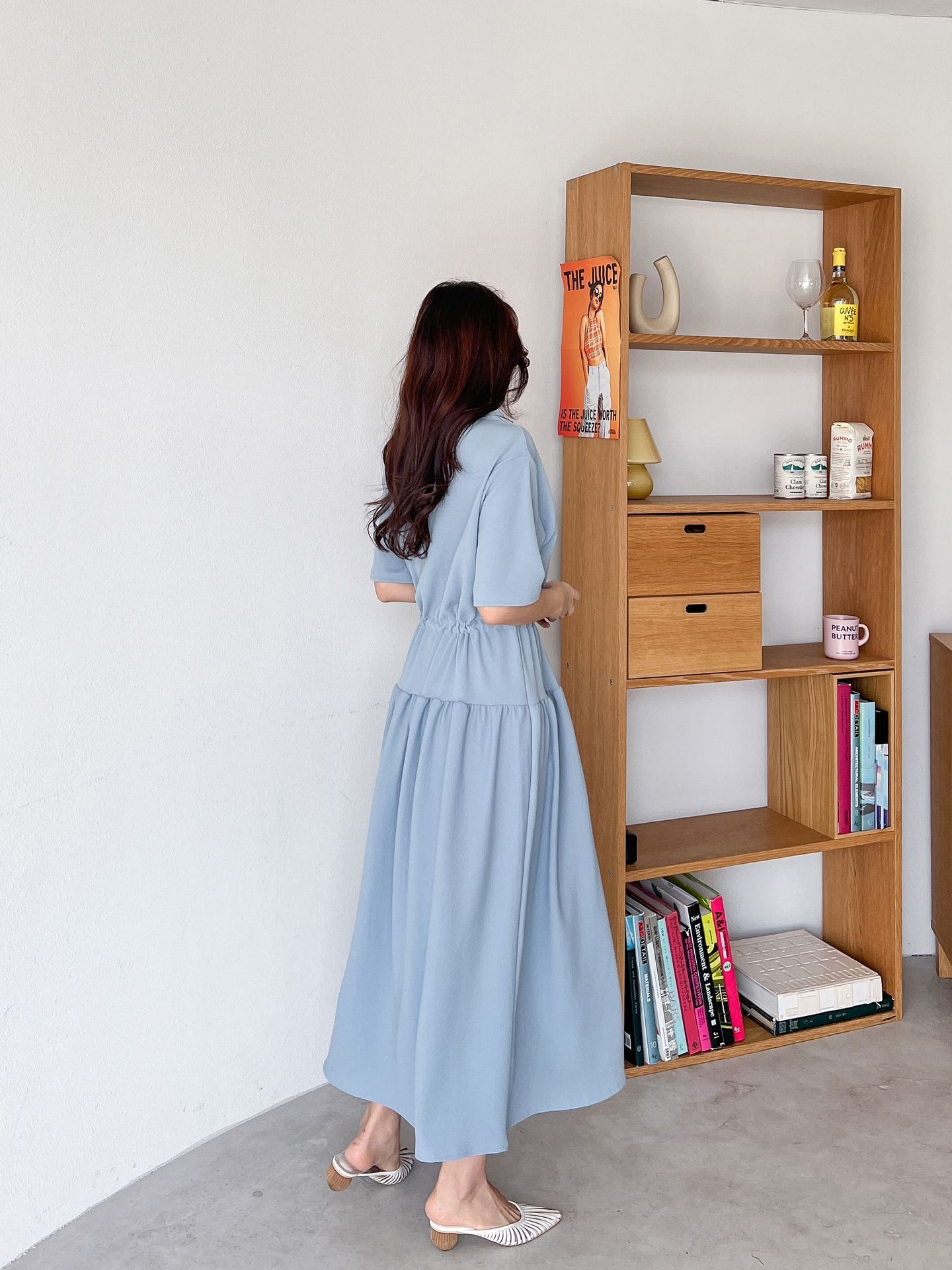 ドロストギャザー半袖ワンピース | 詳細画像16