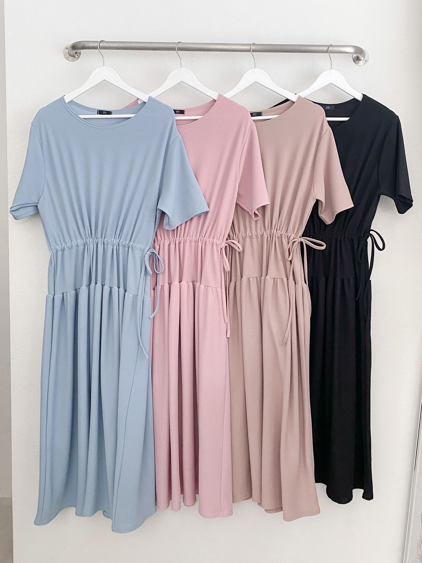 ドロストギャザー半袖ワンピース | 詳細画像30