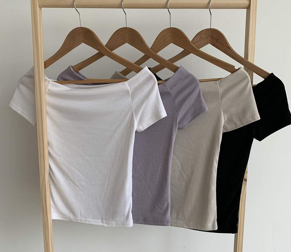 オフショルダー半袖Tシャツ | 詳細画像16