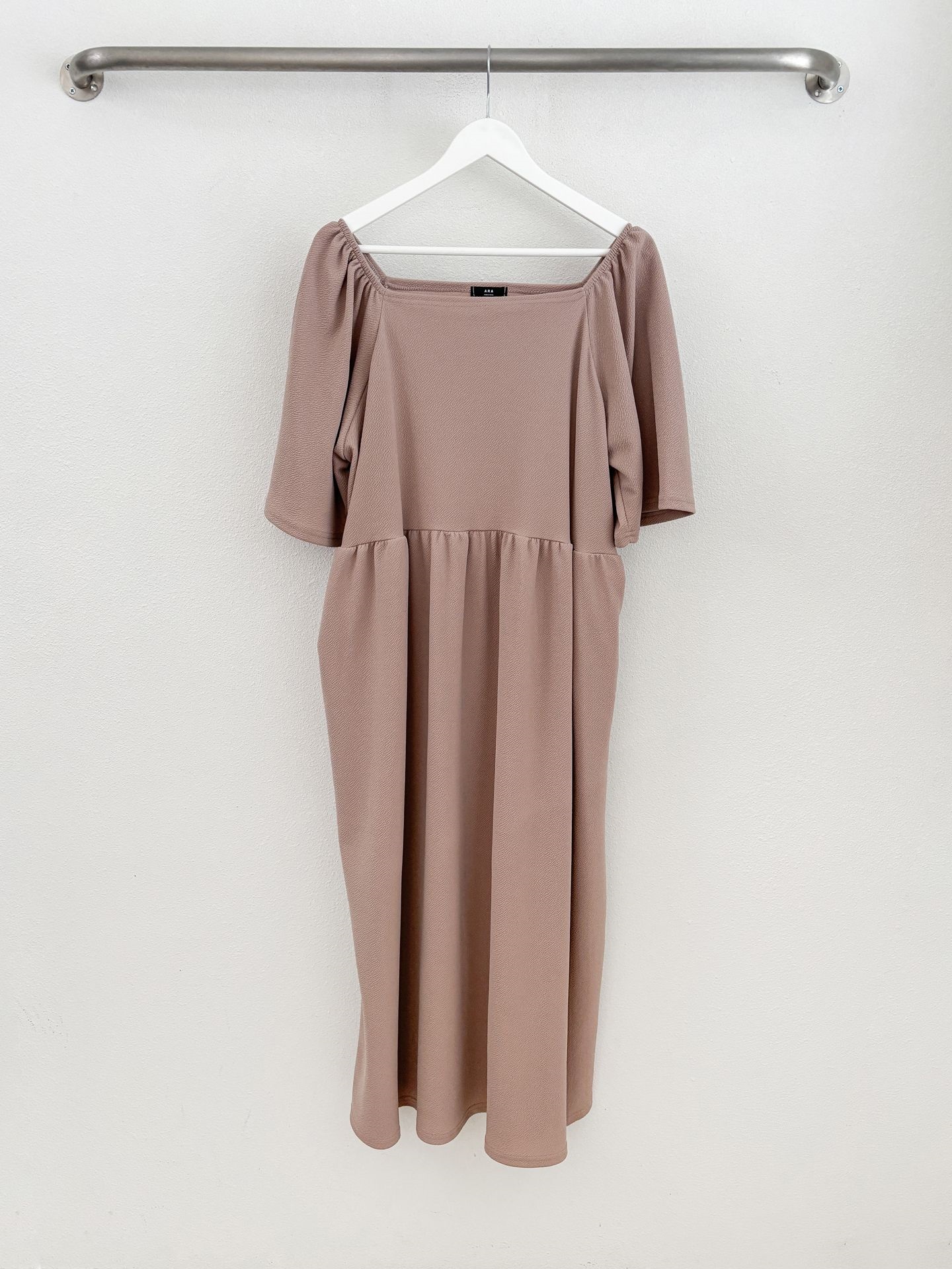 スクエアネックフレア半袖ワンピース | 詳細画像19