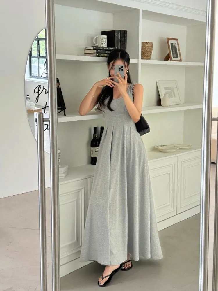 ピンタックロングインナーワンピース | 詳細画像1