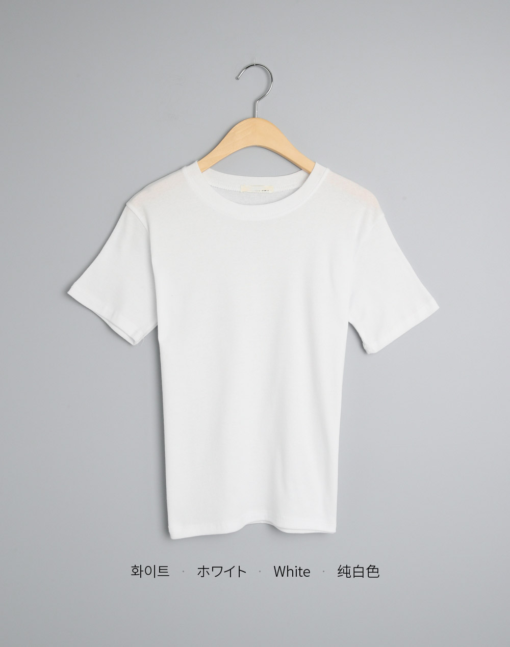 コットンラウンド半袖Tシャツ | 詳細画像18