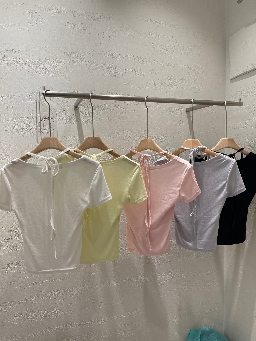 チュールホルターキャミボレロレイヤード風半袖Tシャツ | 詳細画像21
