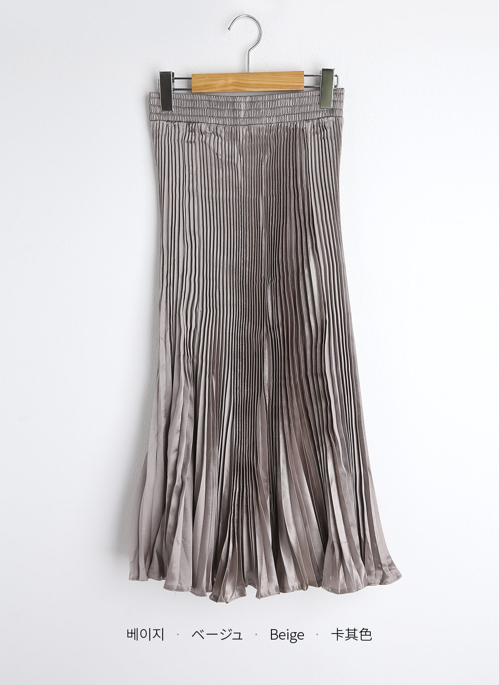 サテンプリーツイージースカート | 詳細画像23