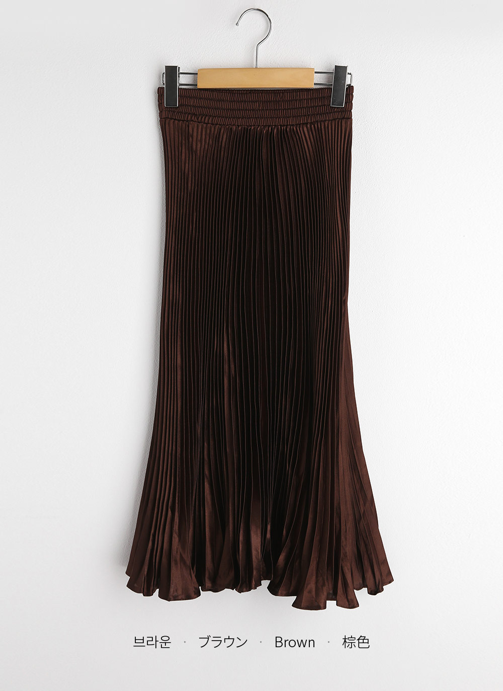 サテンプリーツイージースカート | 詳細画像20