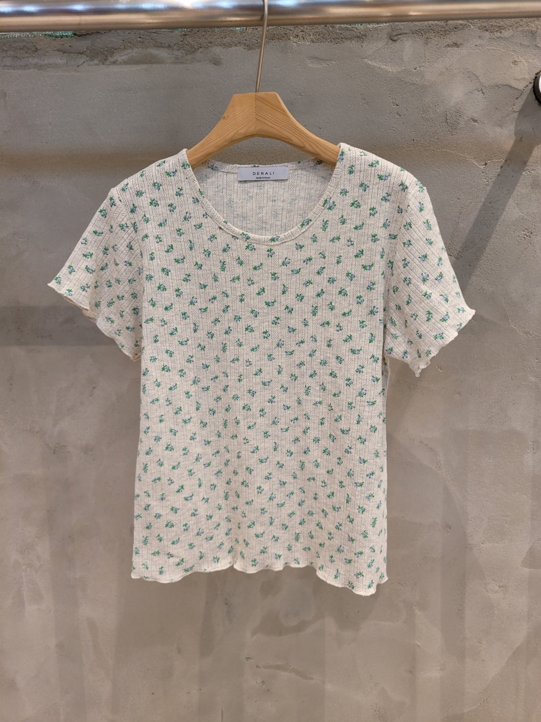 花柄パンチングメロウ半袖Tシャツ | 詳細画像16