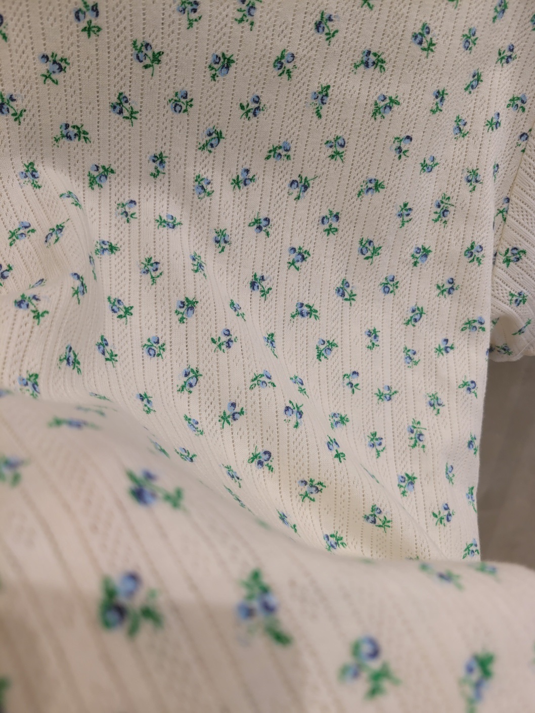 花柄パンチングメロウ半袖Tシャツ | 詳細画像18