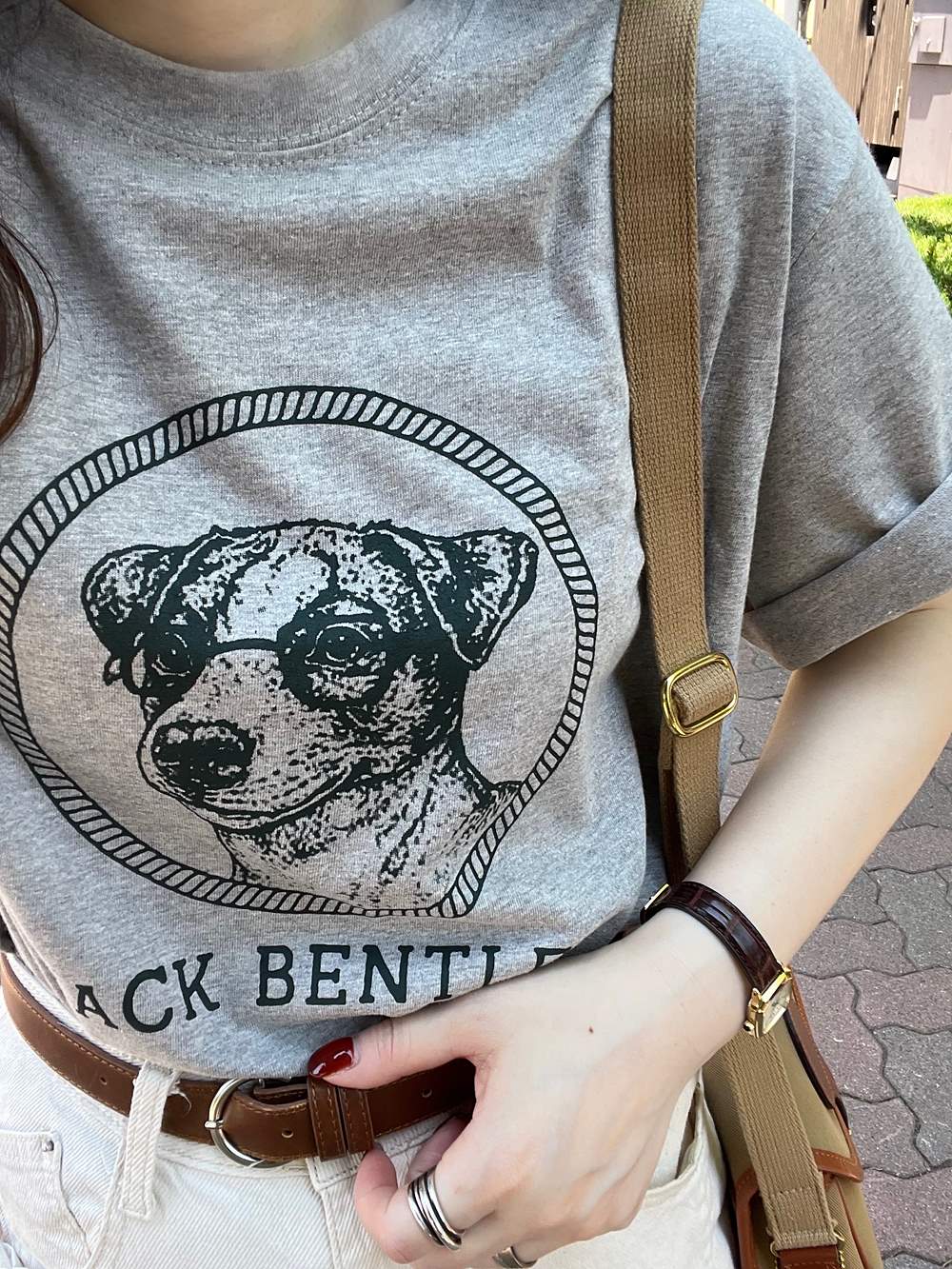 dogプリントTシャツ | 詳細画像17