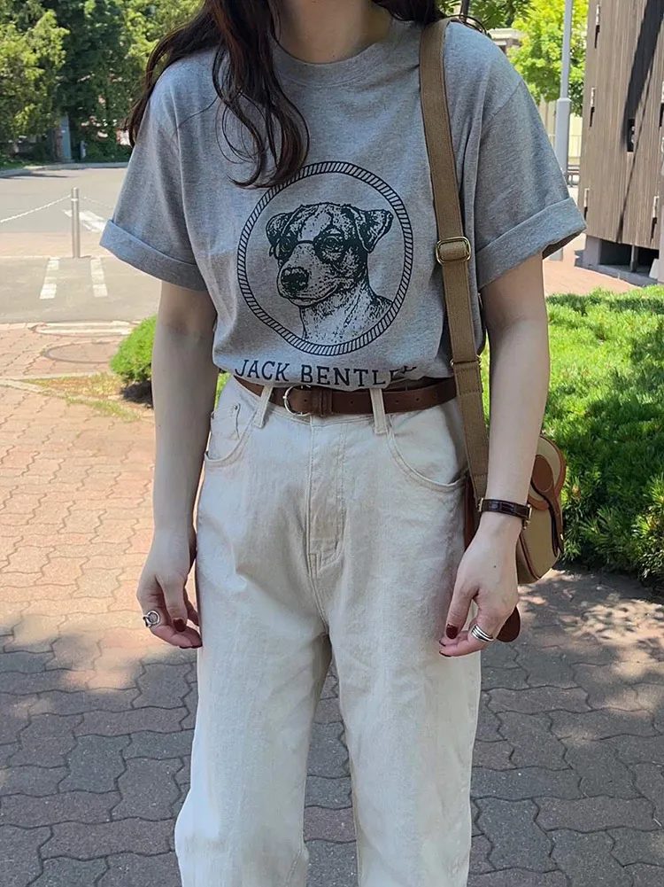 dogプリントTシャツ | 詳細画像1