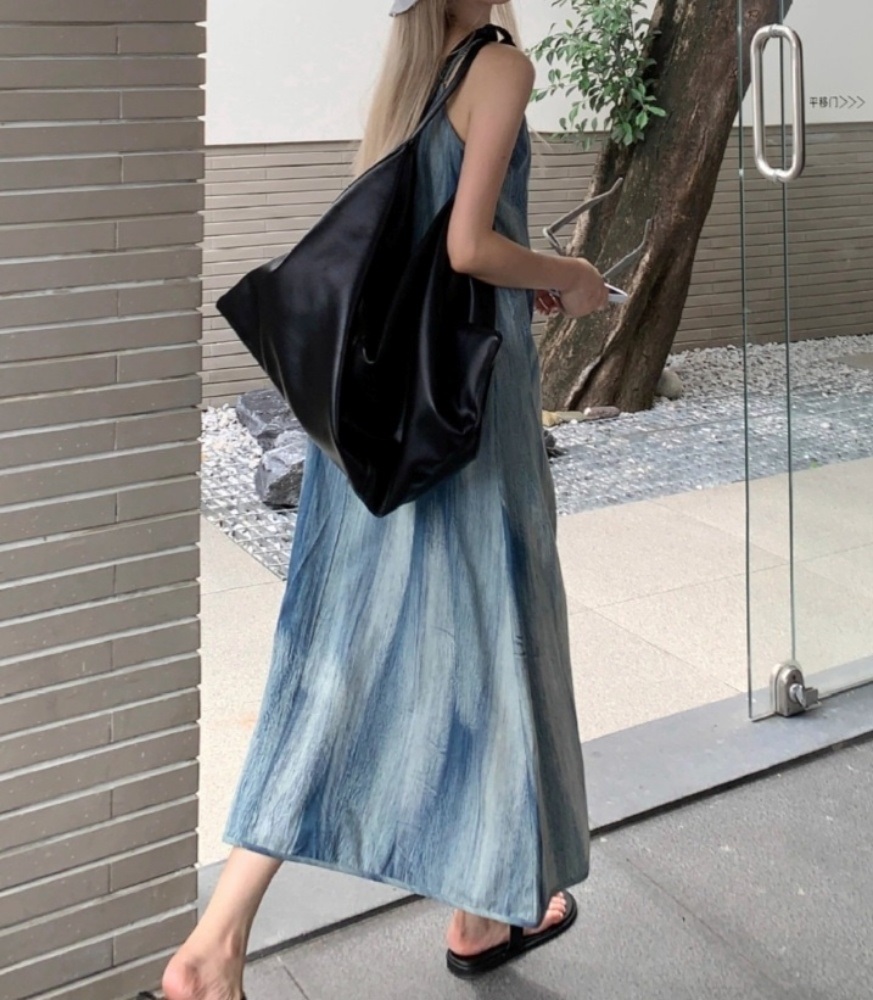 ウォーターカラーストラップキャミワンピース | 詳細画像8