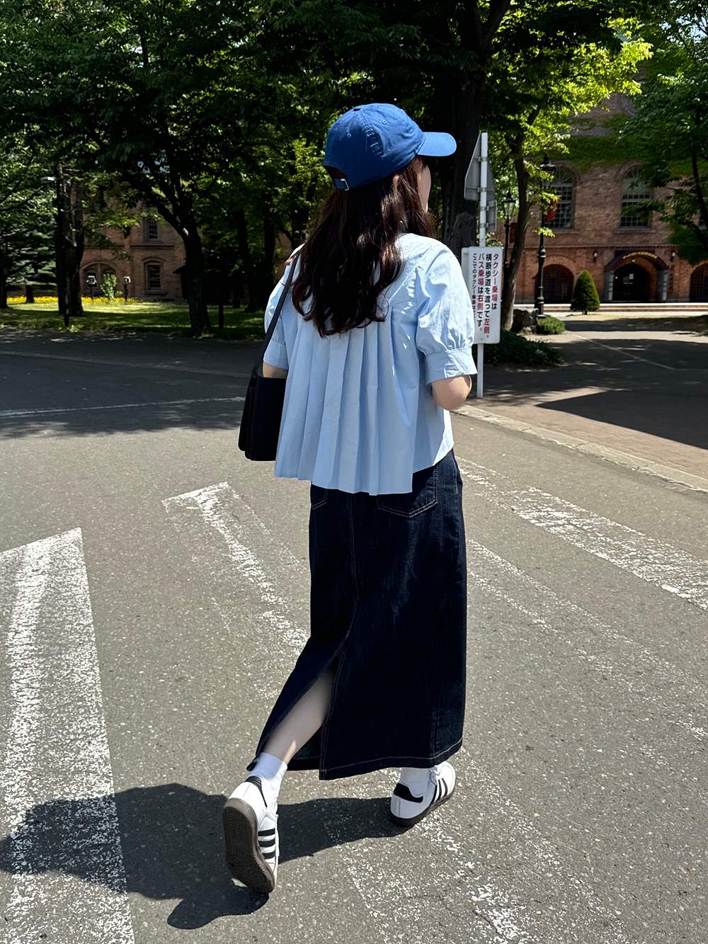 バックプリーツ半袖シャツ | 詳細画像27