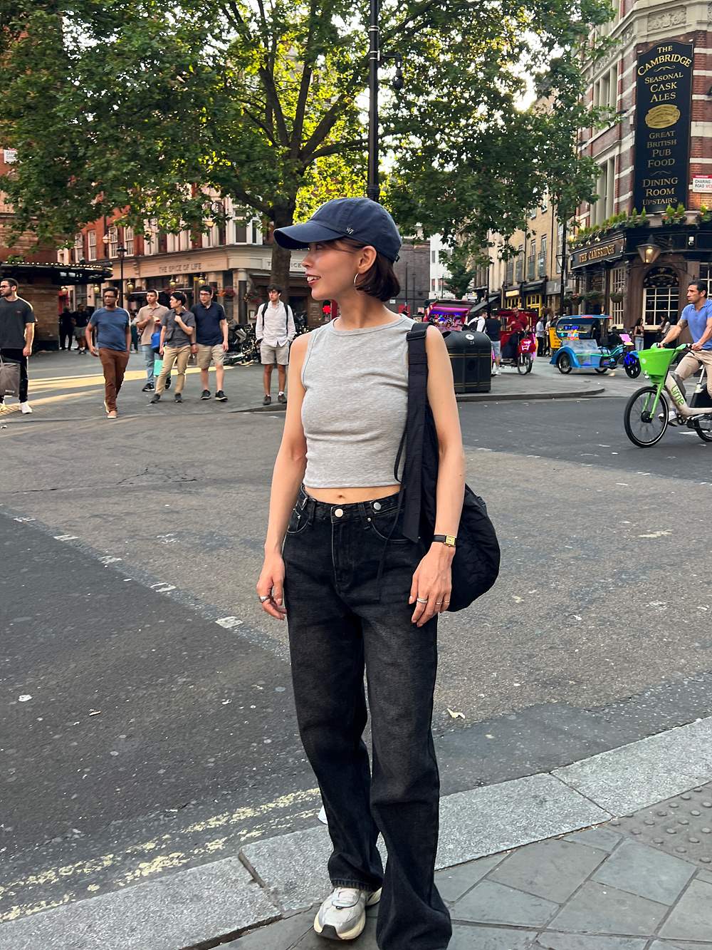 クロップドアメスリタンクトップ | 詳細画像6