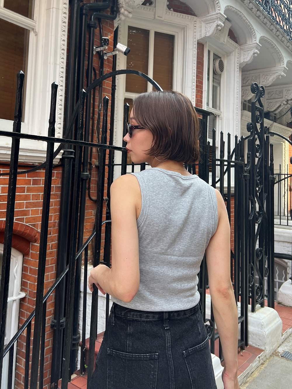 クロップドアメスリタンクトップ | 詳細画像16