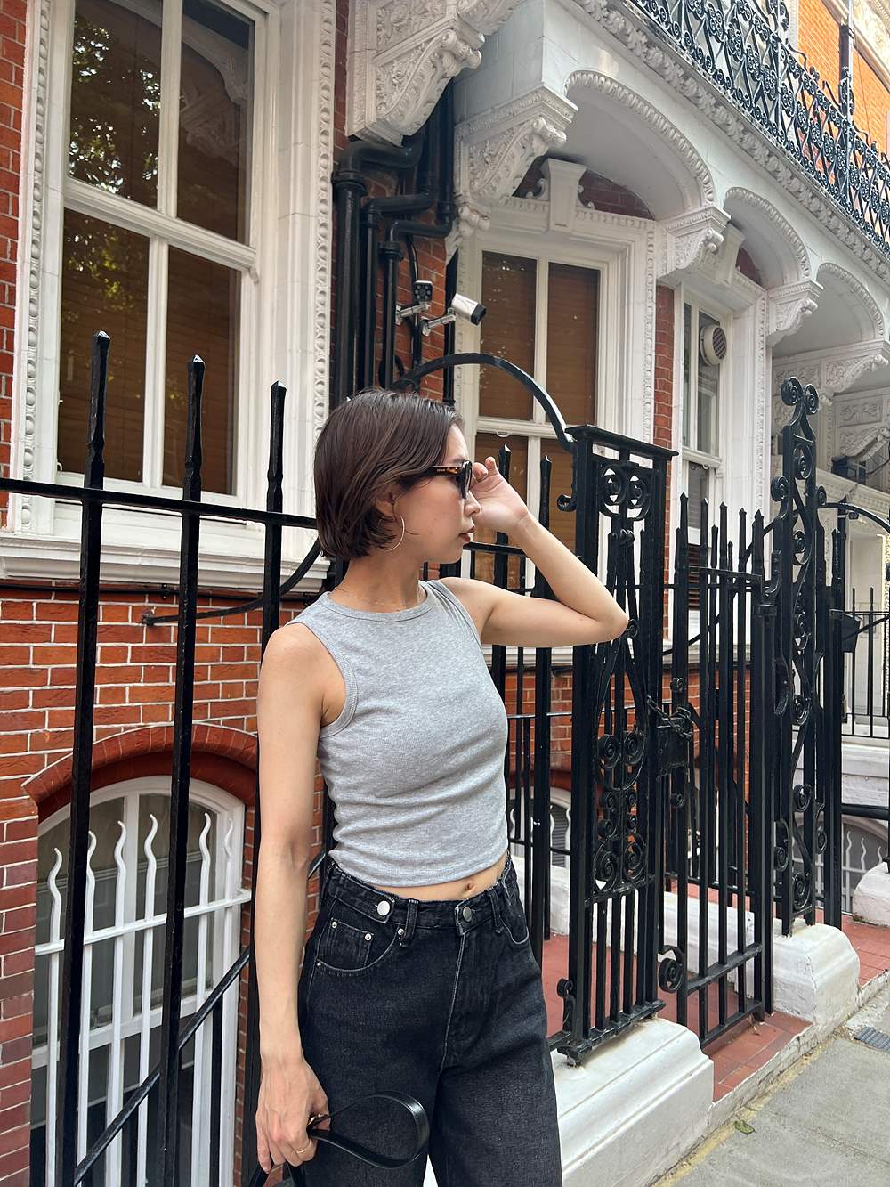 クロップドアメスリタンクトップ | 詳細画像20