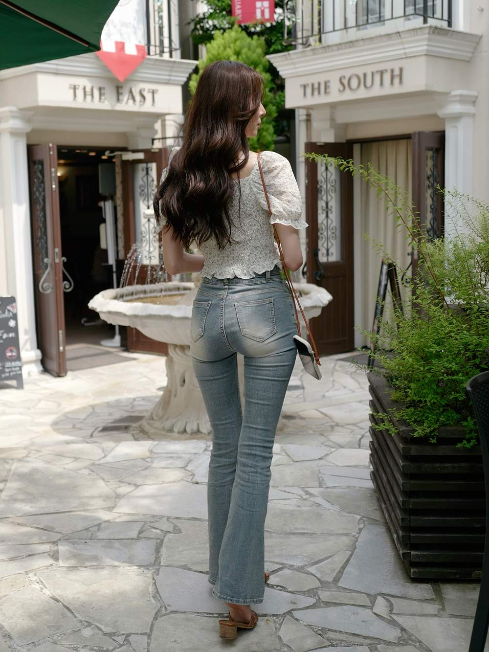 ダブルボタンハイウエストフレアデニム | 詳細画像6