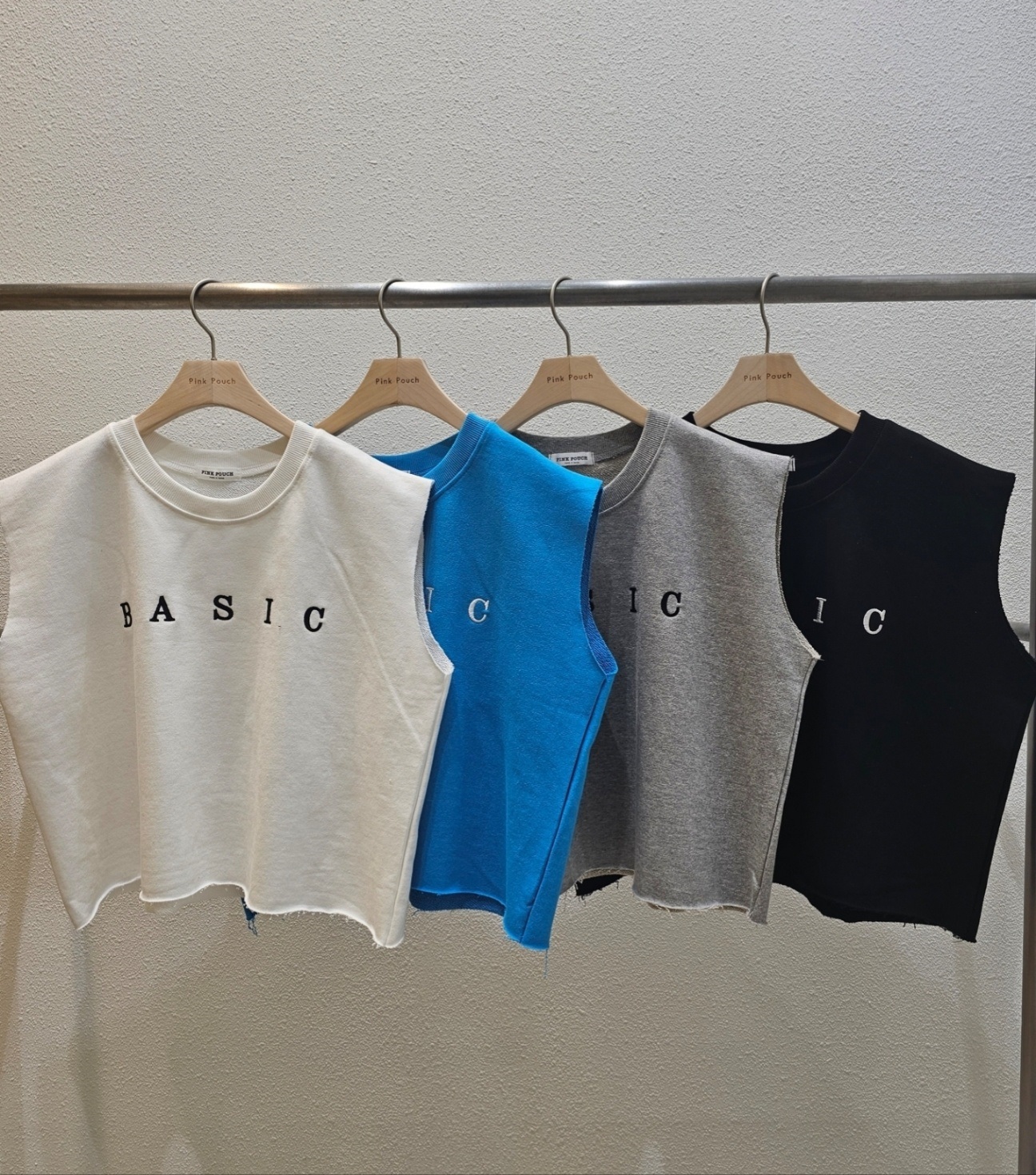 BASIC刺繍カットオフフレンチTシャツ | 詳細画像8