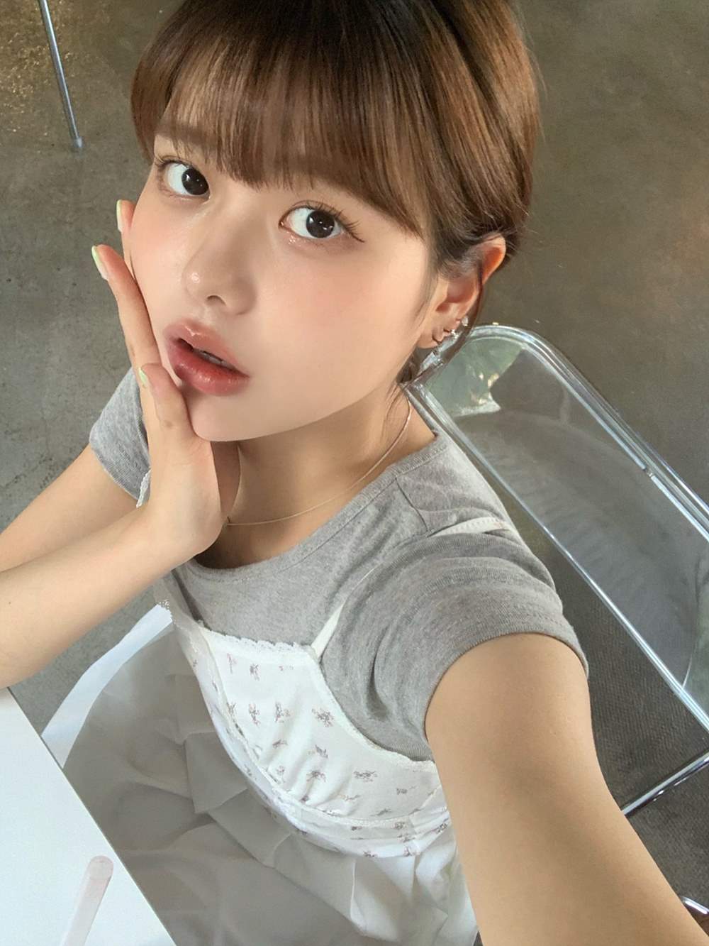 半袖UネックTシャツ | 詳細画像8