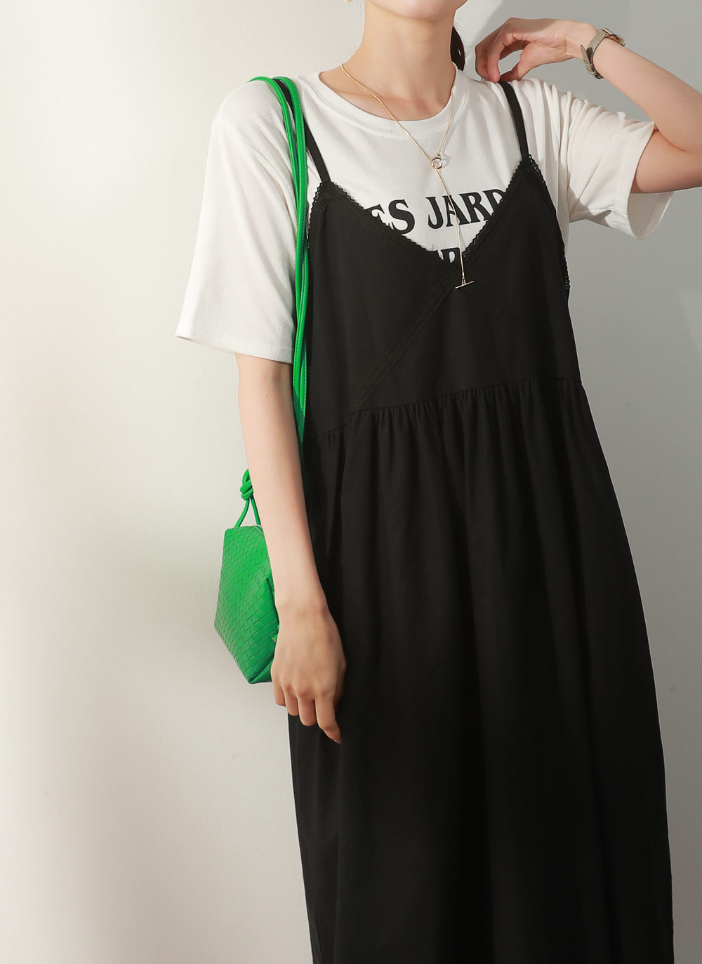 配色レタリング半袖Tシャツ | 詳細画像19