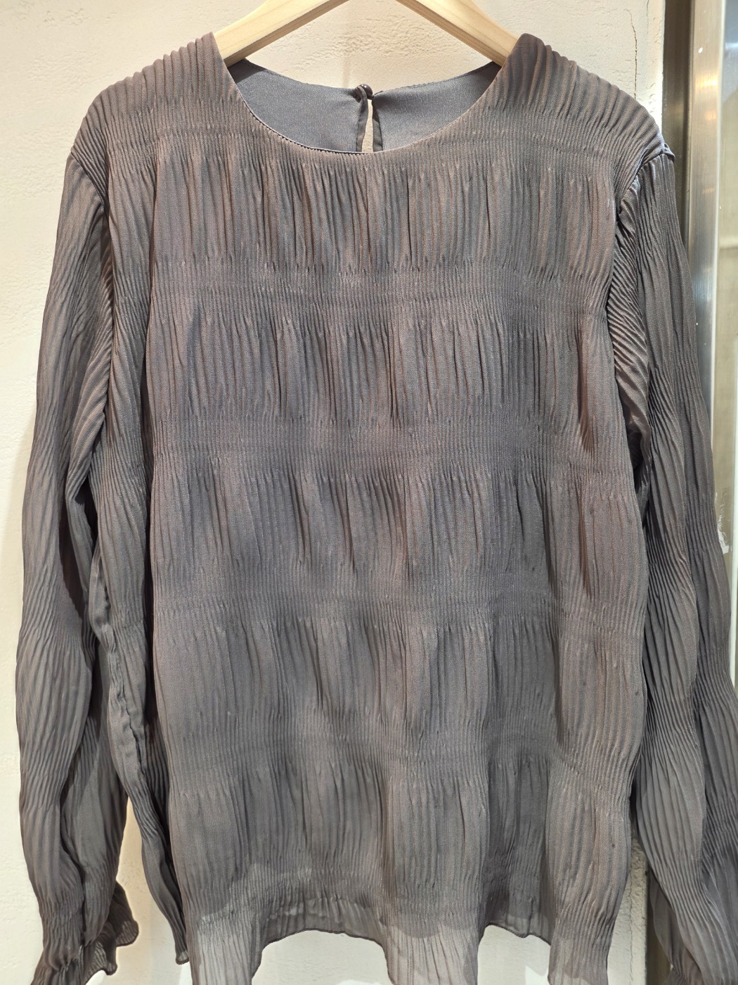 シフォンリンクルキャンディスリーブブラウス | 詳細画像22