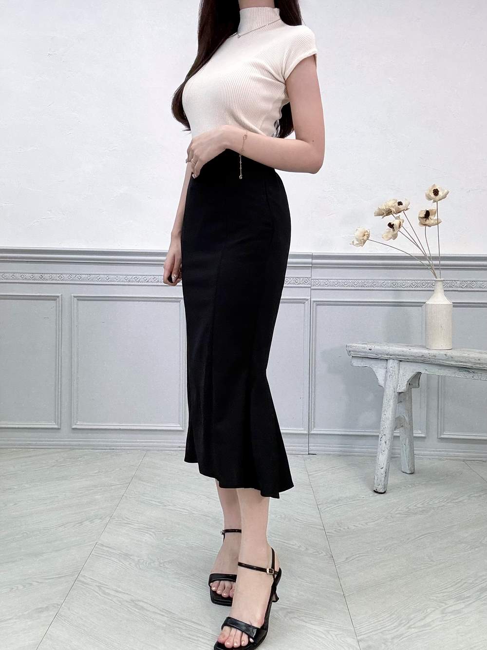 ハイウエストマーメイドスカート | 詳細画像3