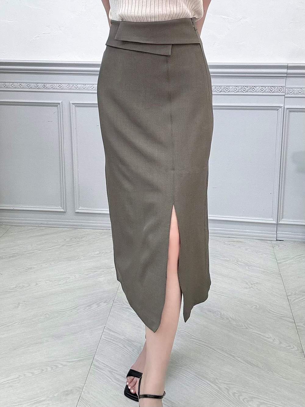 スリットIラインスカート | 詳細画像11