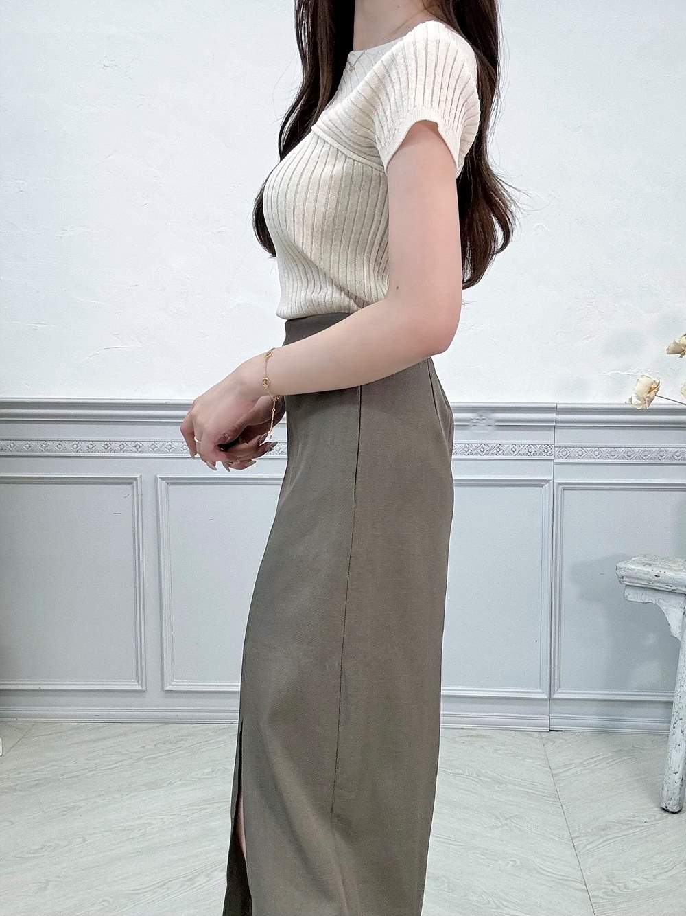 スリットIラインスカート | 詳細画像13