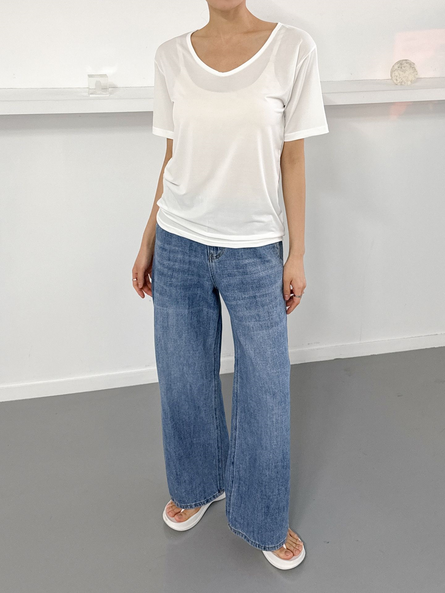 クールタッチVネック半袖Tシャツ | 詳細画像7