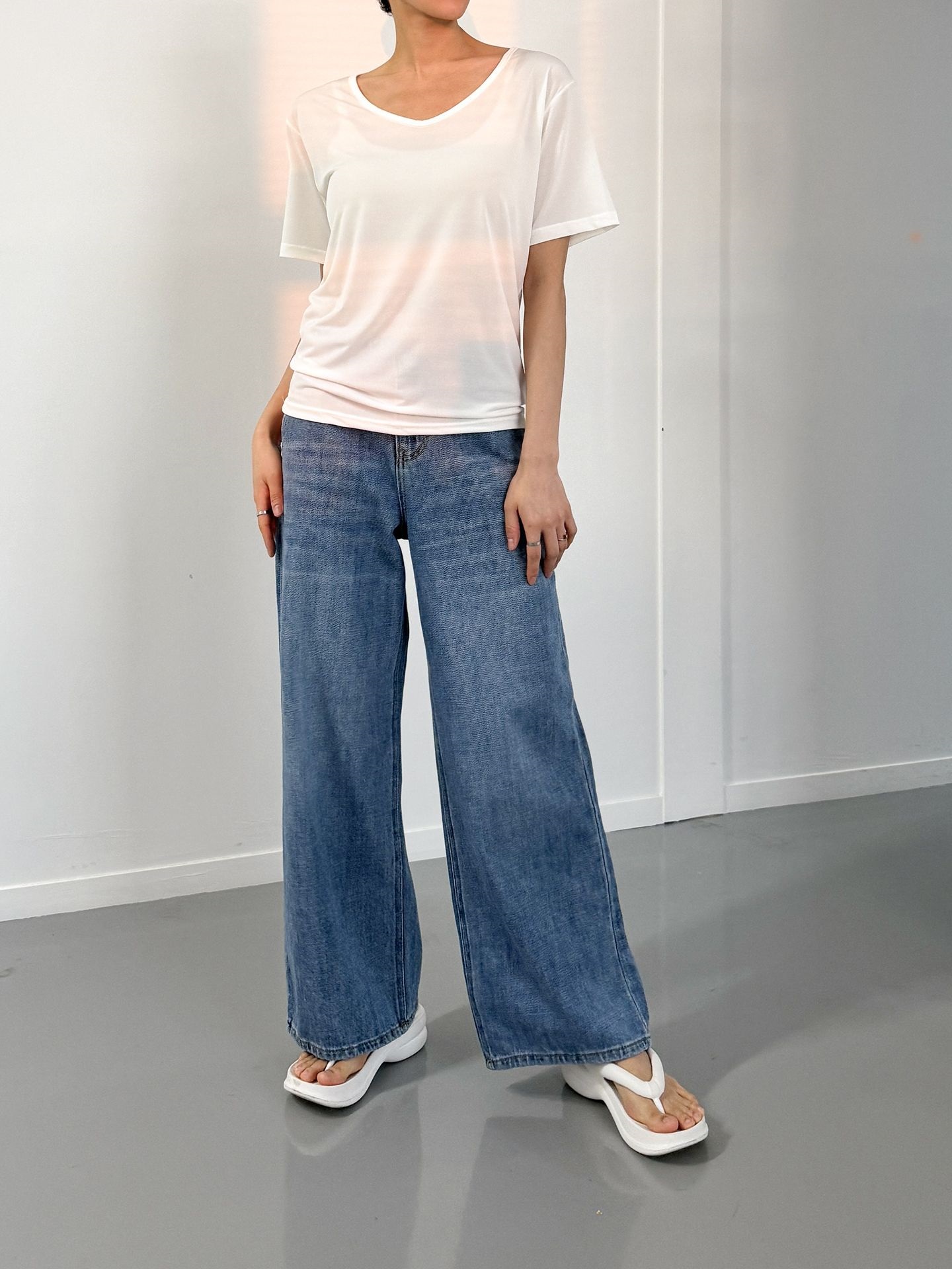 クールタッチVネック半袖Tシャツ | 詳細画像11